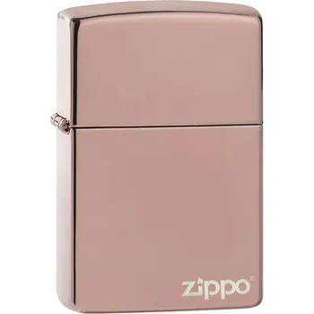 Zapalovač Zapalovač Zippo Rose Gold Logo 26908