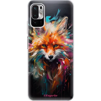 Pouzdro na mobilní telefon Odolné silikonové pouzdro iSaprio - Neon Fox - Xiaomi Redmi Note 10 5G