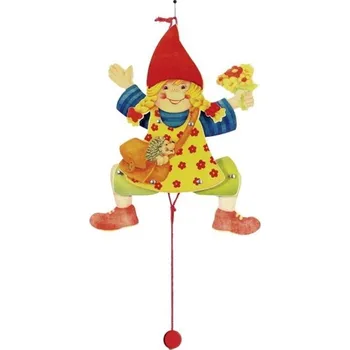 Hračka pro nejmenší Závěsná hračka - Roztahovačka, Holka (Goki)