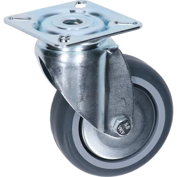 Pojezdové kolečko Otočné kolečko s deskou, průměr 75mm