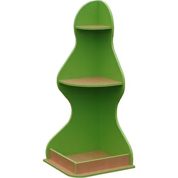 regál Rohový regál strom