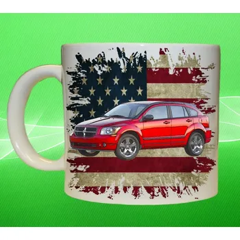 hrnek s Dodge Caliber 150ml (hrneček s osobním autem )