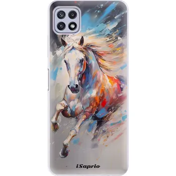 Pouzdro na mobilní telefon Odolné silikonové pouzdro iSaprio - Abstract Horse - Samsung Galaxy A22 5G