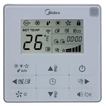 Dálkový ovladač Dálkové ovládání - kabelový ovladač Midea WDC-86E/K WDC-86E/KD