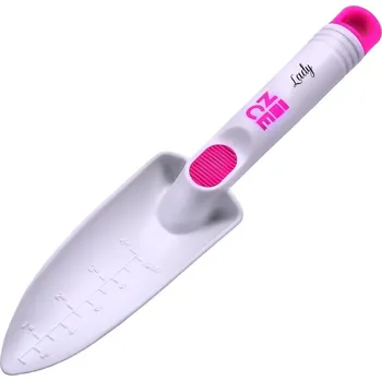 Zahradní lopatka Bílo-růžová sázecí lopatka (LADY sázecí lopatka úzká)