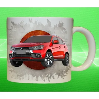 hrnek s Mitsubishi ASX I 150ml (hrneček s osobním autem Mitsubishi)