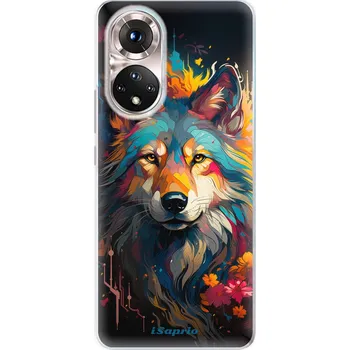 Odolné silikonové pouzdro iSaprio - Mysterious Wolf - Honor 50
