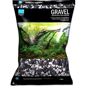 Aqua Excellent Drť černá/bílá 4-8 mm