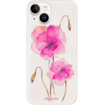 Odolné silikonové pouzdro iSaprio - Poppies 02 - iPhone 15 Plus
