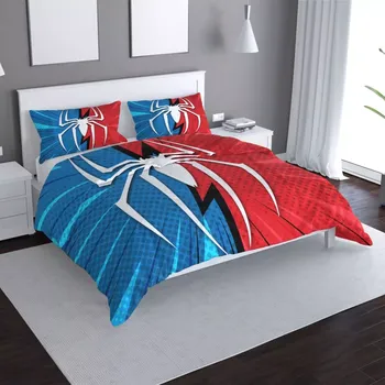 Povlečení Saténové povlečení Spider - Sablio - 140x200 / 90x70