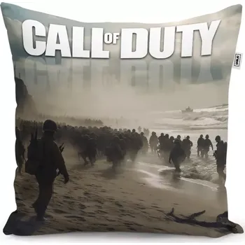Polštář Dekorační polštář Call of Duty Normandie - Sablio - 50x50 cm