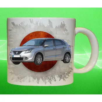 hrnek Suzuki Baleno 450ml (hrneček s osobním autem Suzuki)