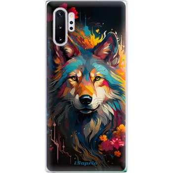 Pouzdro na mobilní telefon Odolné silikonové pouzdro iSaprio - Mysterious Wolf - Samsung Galaxy Note 10+