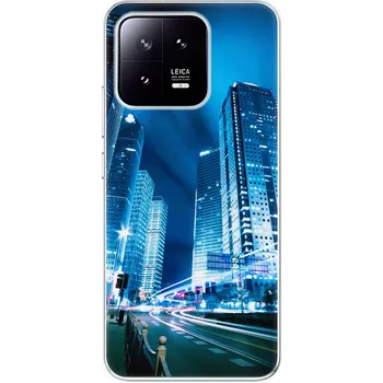 Odolné silikonové pouzdro iSaprio - Night City Blue - Xiaomi 13