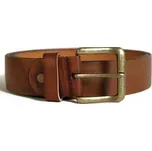Opasek Mil-Tec kožený do kalhot HNĚDÝ - 110