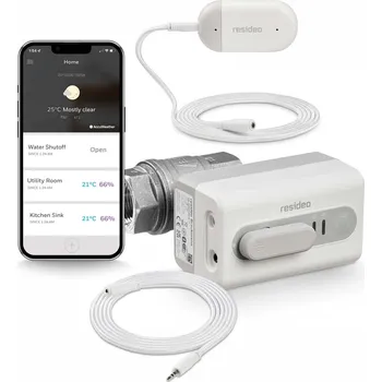 Ventil HONEYWELL Uzavírací ventil přes WIFI pro pitnou vodu VWS01Y032EE, s pohonem L5