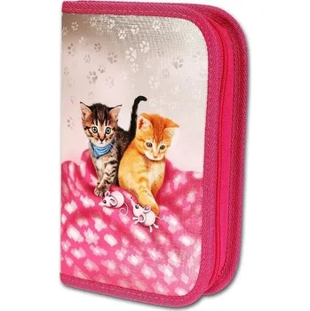 Penál Školní penál 1-klopa Cats & Mice - Neplněný penál