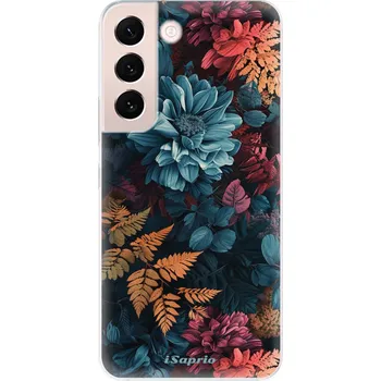 Telefonní příslušenství Odolné silikonové pouzdro iSaprio - Gloomy Flowers - Samsung Galaxy S22+ 5G