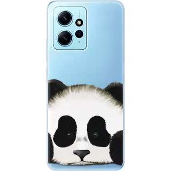 Pouzdro na mobilní telefon Odolné silikonové pouzdro iSaprio - Sad Panda - Xiaomi Redmi Note 12 5G