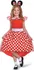 Karnevalový kostým Disguise Dívčí kostým Disney Minnie Mouse šaty s puntíky červené/bílé