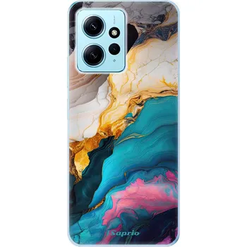 Pouzdro na mobilní telefon Odolné silikonové pouzdro iSaprio - Color Marble 21 - Xiaomi Redmi Note 12 5G