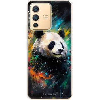 Telefonní příslušenství Odolné silikonové pouzdro iSaprio - Abstract Panda - Vivo V23 5G