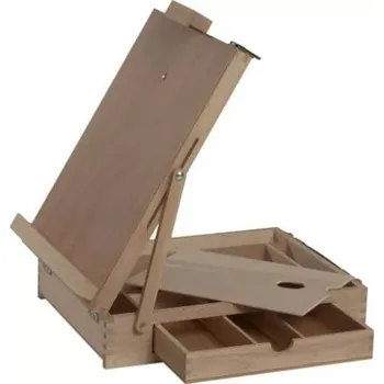 Malířský stojan Malířský stojan Renoir 92S dřevěný s úložným prostorem