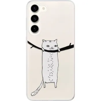 Odolné silikonové pouzdro iSaprio - Hang in there - Samsung Galaxy S23+ 5G