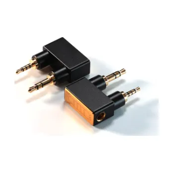 Audio kabel DD Hifi DJ44K 4.4mm Female to 2.5mm Balanced Adapter (Ultralehká redukce na 4.4mm uzeměný, balancovaný konektor pro Astell&Kern přehrávače)
