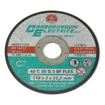 Brusný kotouč Brusný kotouč na kámen a litinu, rovný 422887 /45534 1810.0015/ - T41 - 180x3,2x22,2 mm