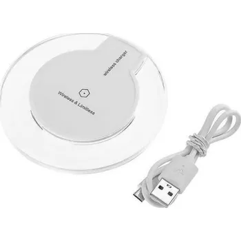 KUMA Bezdrátová nabíječka - Bílá perla