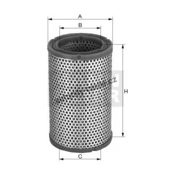 Filtr do auta Vzduchový filtr MANN C24523 (MF C24523)