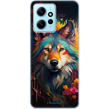 Pouzdro na mobilní telefon Odolné silikonové pouzdro iSaprio - Mysterious Wolf - Xiaomi Redmi Note 12 5G