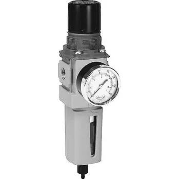 Kompresor Filtr/Regulátor kompaktní, manometr, G1/4"vni, 5 µm, 8 bar, max. 42 l/s Parker P32EB12ESABNGP