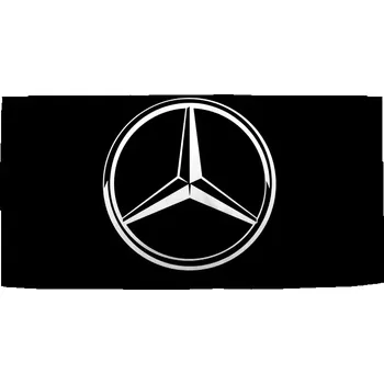 Ručník Ručník s potiskem Logo 2 Černá - Sablio - 30x50 cm