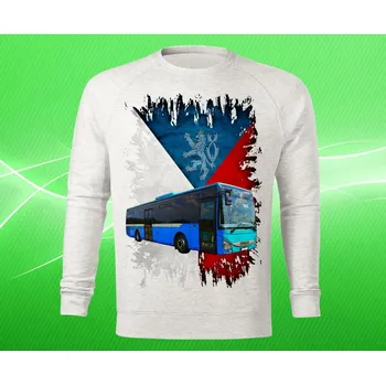 Pánská mikina mikina IVECO Crossway LE II pánská 3XL (mikina s autobusem )