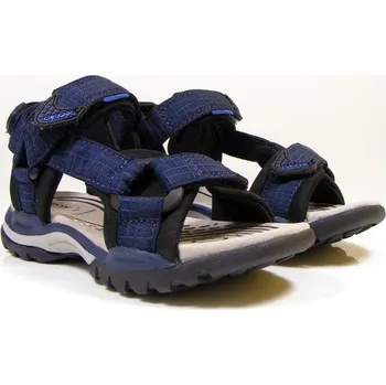 Dívčí baleríny GEOX letní boty J BOREALIS BOY NAVY/BLACK - 30