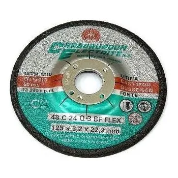 Brusný kotouč Brusný kotouč na kámen a litinu, vyztužený sklotextilem, vypouklý 442906 /45734 2303.0015/ - T42 - 230x3,2x22,2 mm