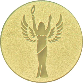 Emblém Victory, pr. 50 mm, zlato