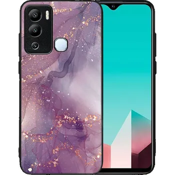 Pouzdro na tablet VSECHNONAMOBIL 71107 MY ART Ochranný kryt pro Infinix Hot 12i PURPLE (148)