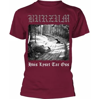 Burzum tričko, Hvis Lyset Tar Oss Maroon, pánské XXL