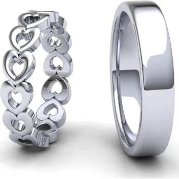 Prsten Snubní prsteny SN19003 Materiál: Bílé zlato 14kt