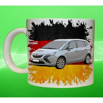 hrnek Opel Zafira I 75ml (hrneček s osobním autem Opel )