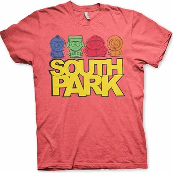 Pánské tričko South Park tričko, Sketched Red Heather, pánské XL