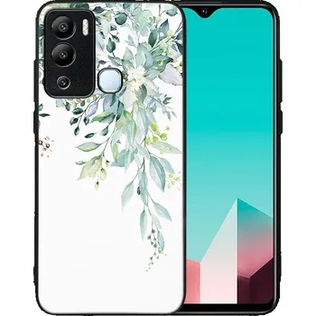 Pouzdro na tablet VSECHNONAMOBIL 71115 MY ART Ochranný kryt pro Infinix Hot 12i GREEN ERY (155)