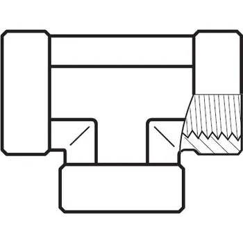 Ventil Adaptér T G1/2" Parker 1/2MMO444MS