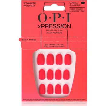 OPI xPRESS/ON umělé nehty Strawberry Margarita 30 ks