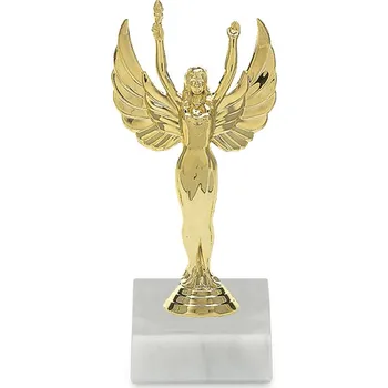 Figurka Victory žena, 27 cm, zlatá, včetně podstavce