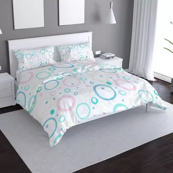 Povlečení Saténové povlečení Bublifuk - Sablio - 140x220 / 90x70