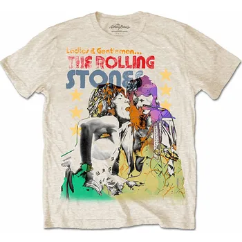 Pánské tričko Rolling Stones tričko, Mick &amp; Keith Watercolour Stars, pánské S